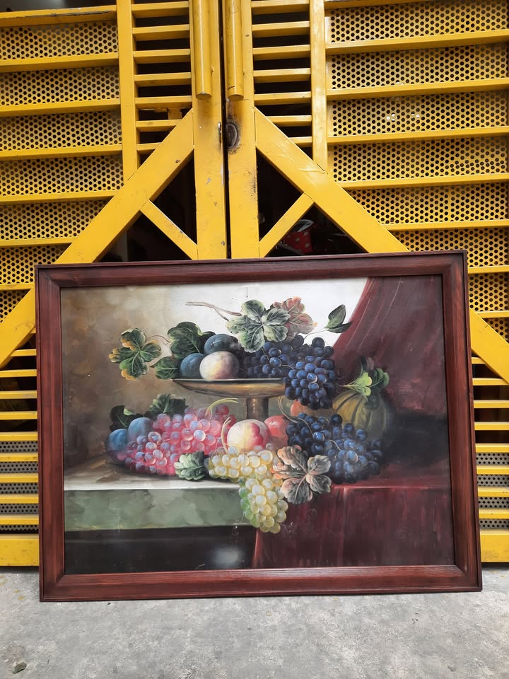 Tranh tĩnh vật hoa quả cổ điển — original_uncropped