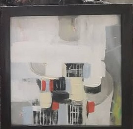 Tranh Trừu Tượng Sắc Trắng Hiện Đại