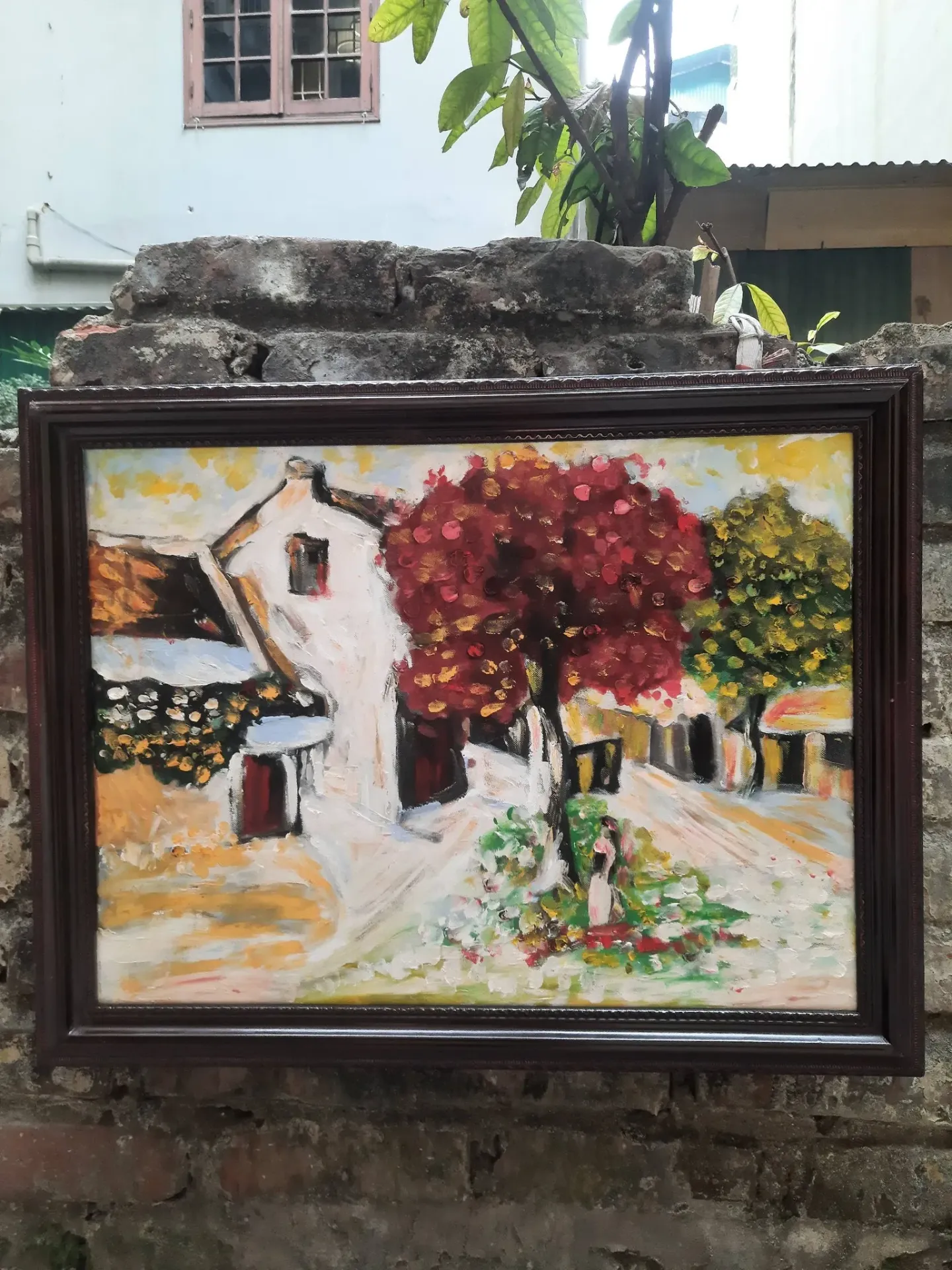 Làng quê mùa thu (Mã SP: LQ02)